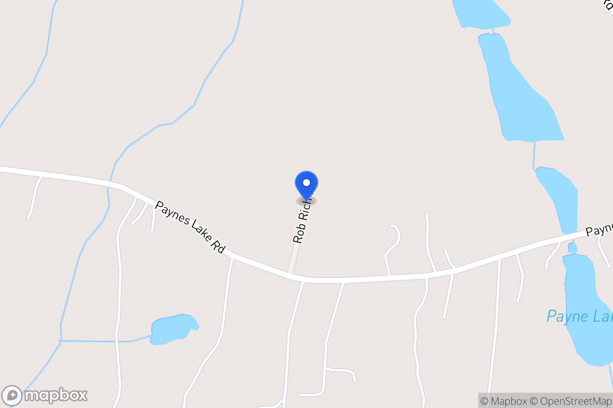 Map of 263 Paynes Lake Rd