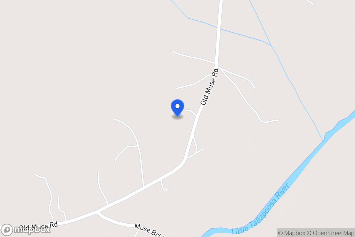 Map of 604 Old Muse Rd