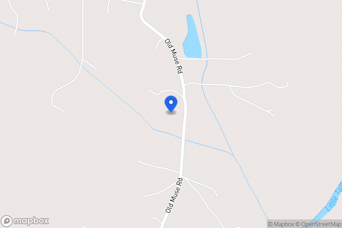 Map of 750 Old Muse Rd