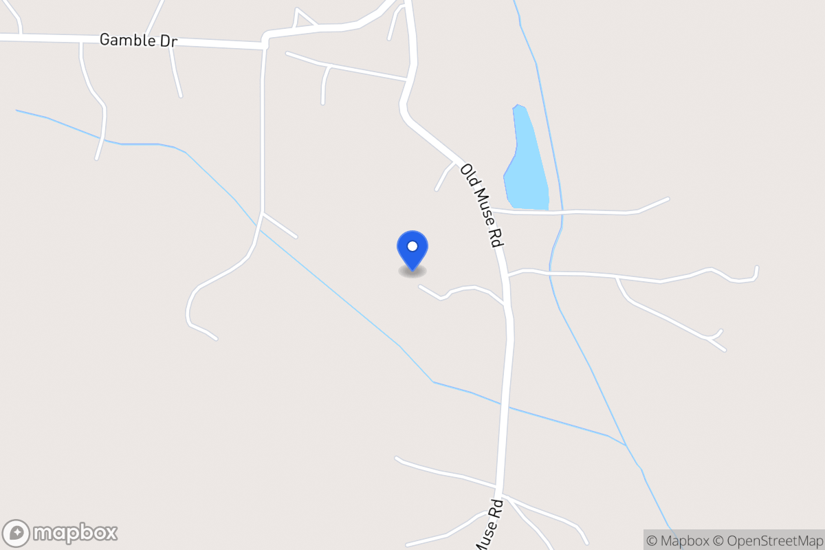 Map of 746 Old Muse Rd