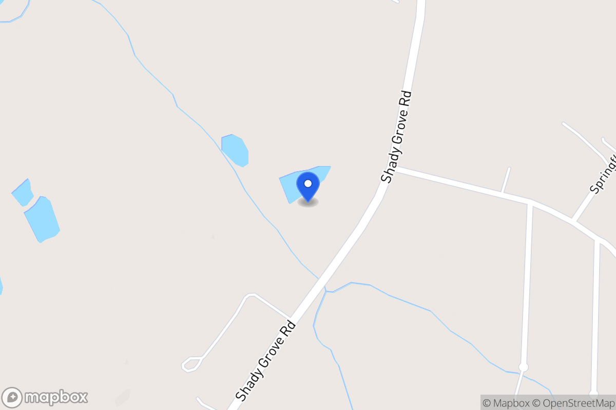 Map of 3578 Shady Grove Rd