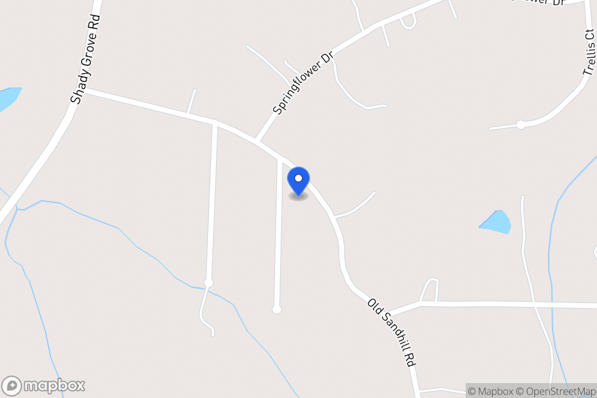 Map of 446 Old Sandhill Rd