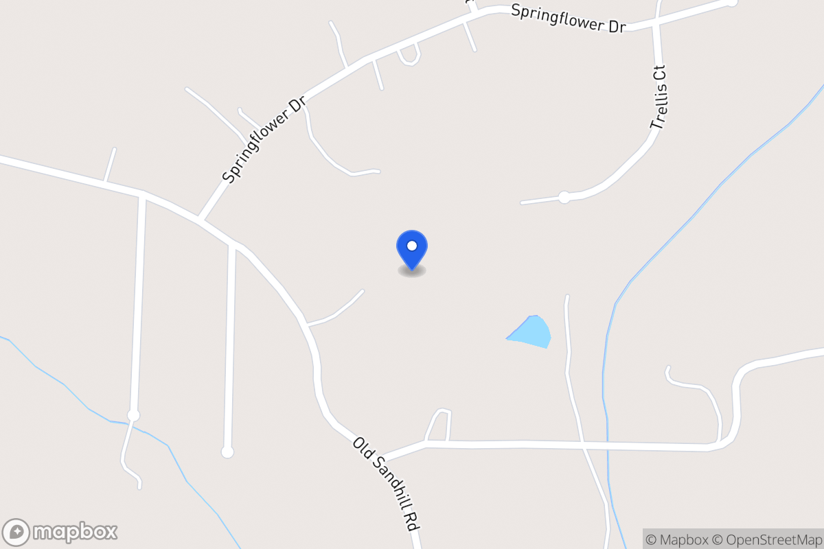 Map of 403 Old Sandhill Rd