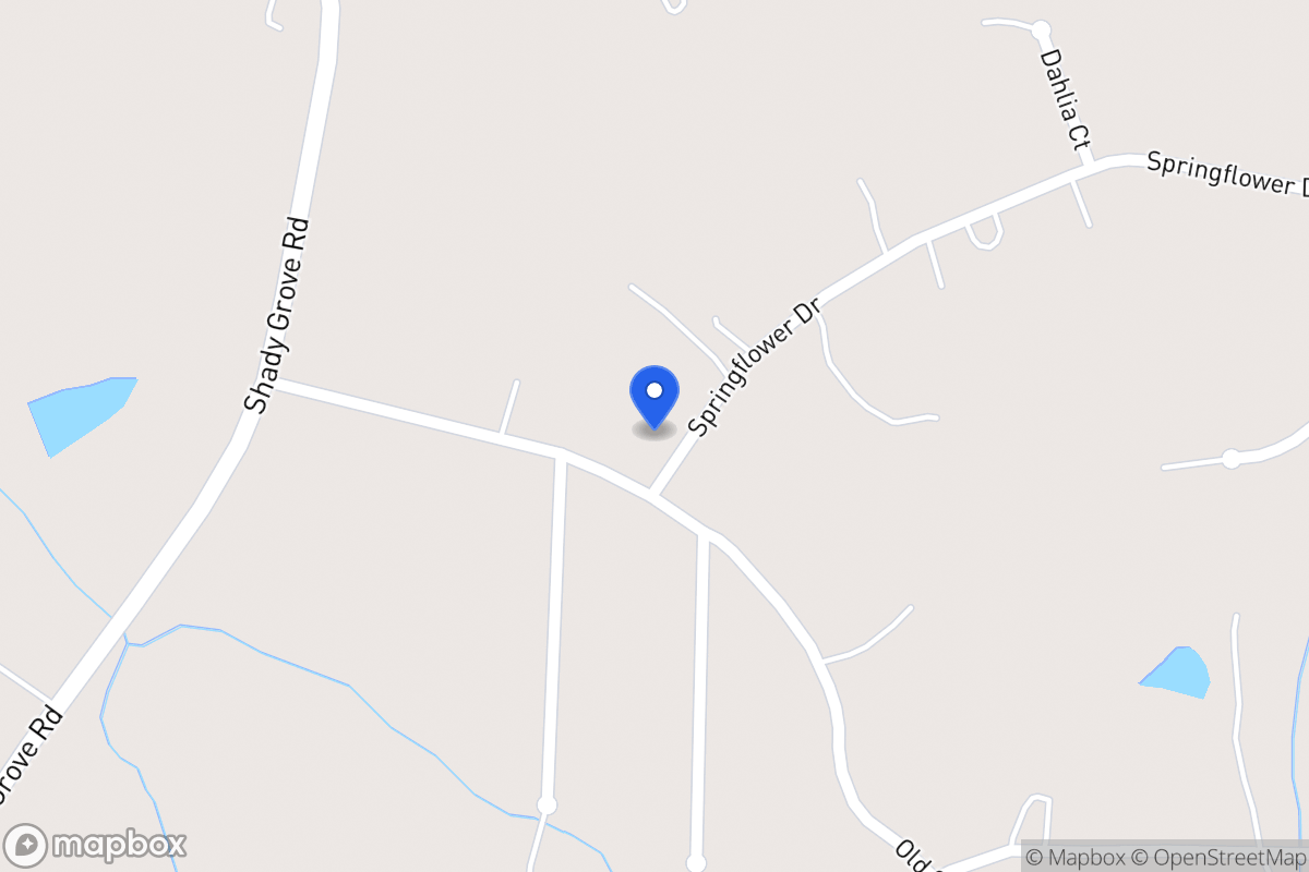 Map of 493 Old Sandhill Rd