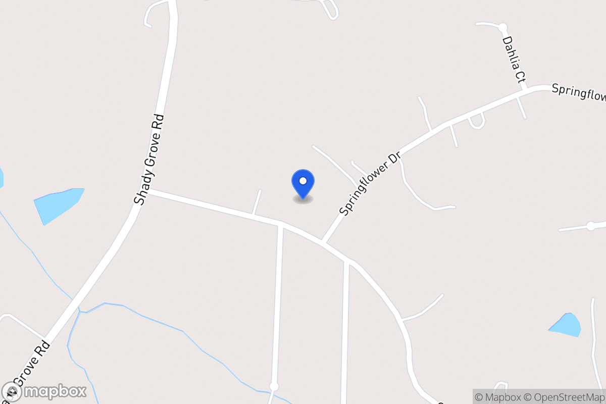 Map of 509 Old Sandhill Rd