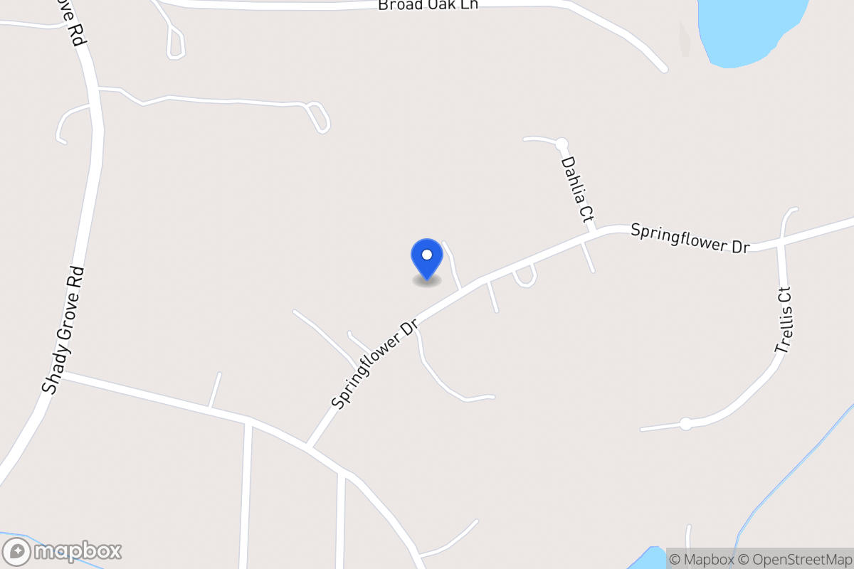 Map of 96 Springflower Dr