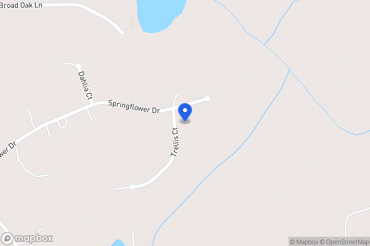 Map of 10 Trellis Ct