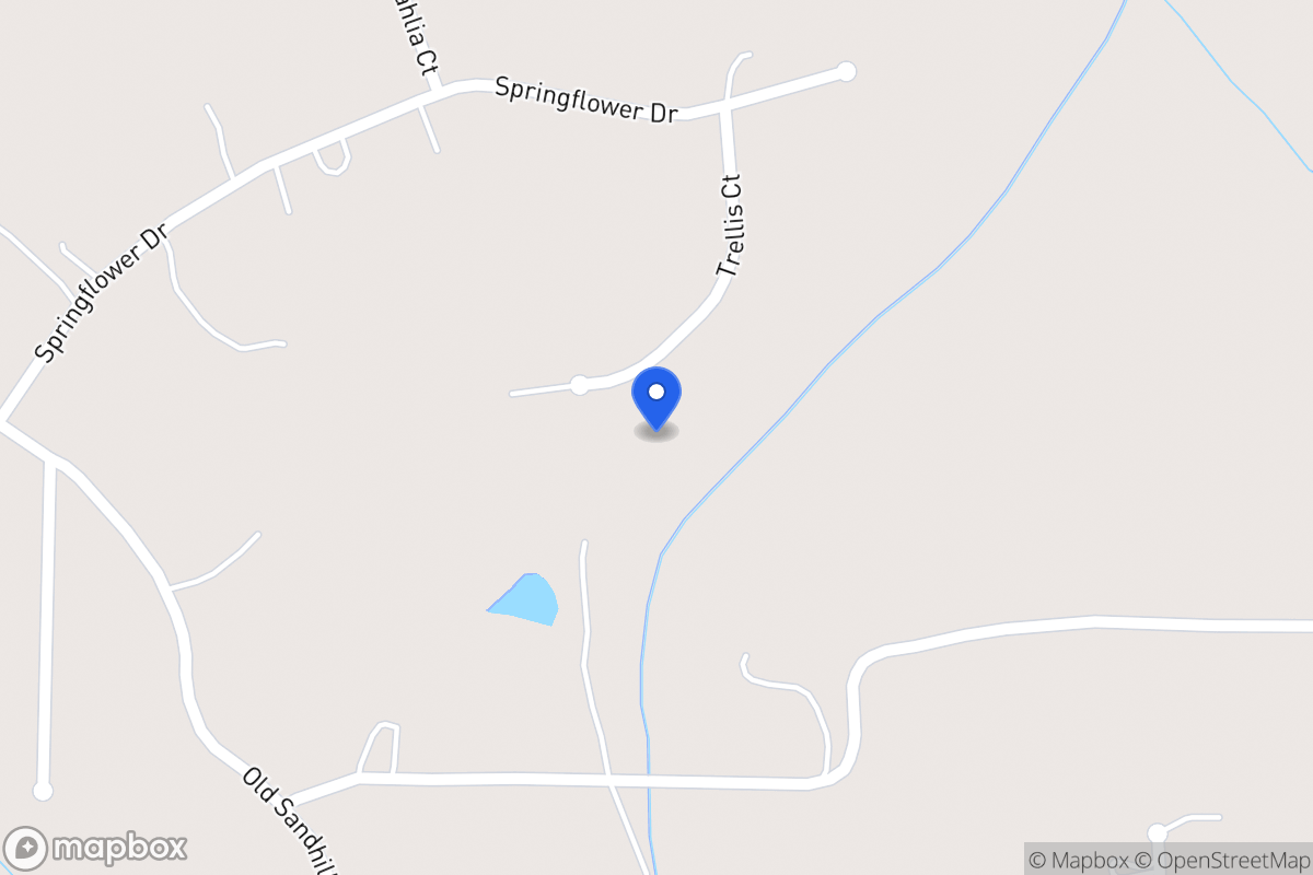 Map of 84 Trellis Ct