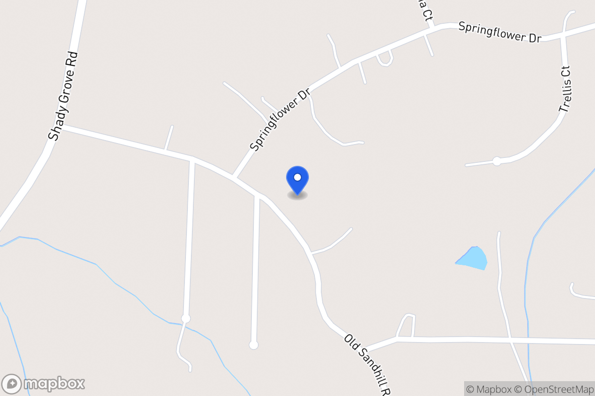 Map of 445 Old Sandhill Rd
