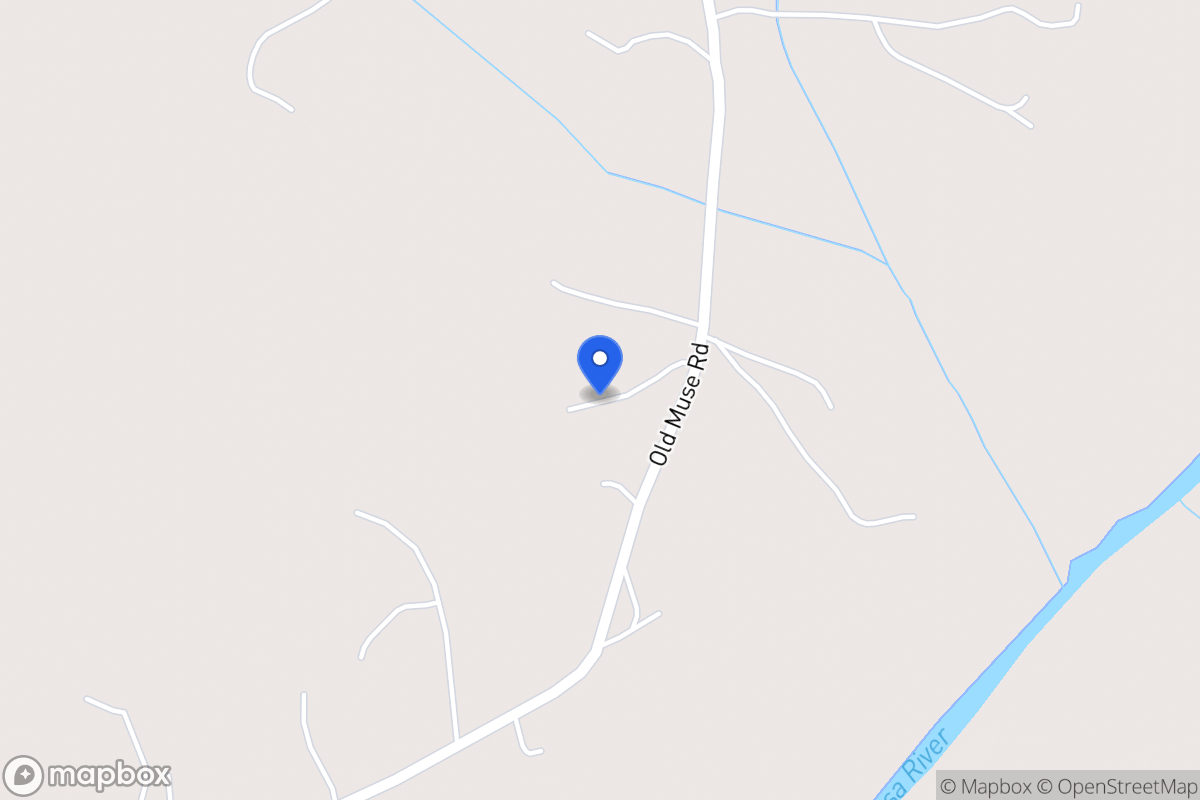 Map of 668 Old Muse Rd