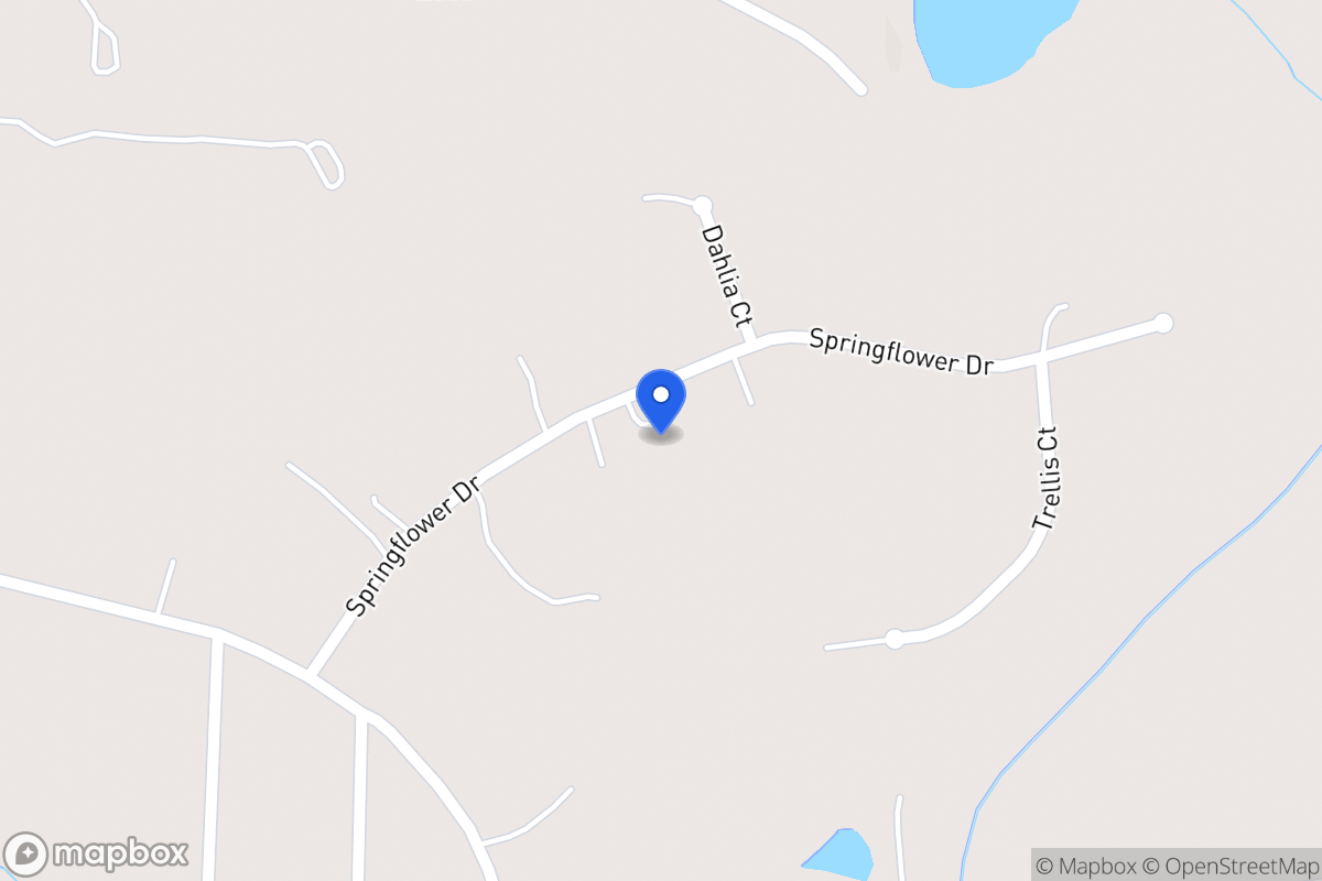 Map of 129 Springflower Dr