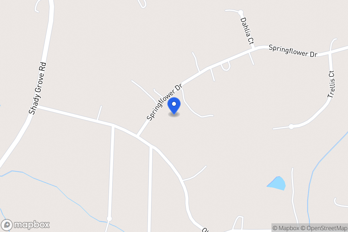 Map of 45 Springflower Dr