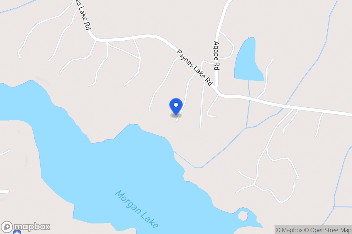 Map of 594 Paynes Lake Rd