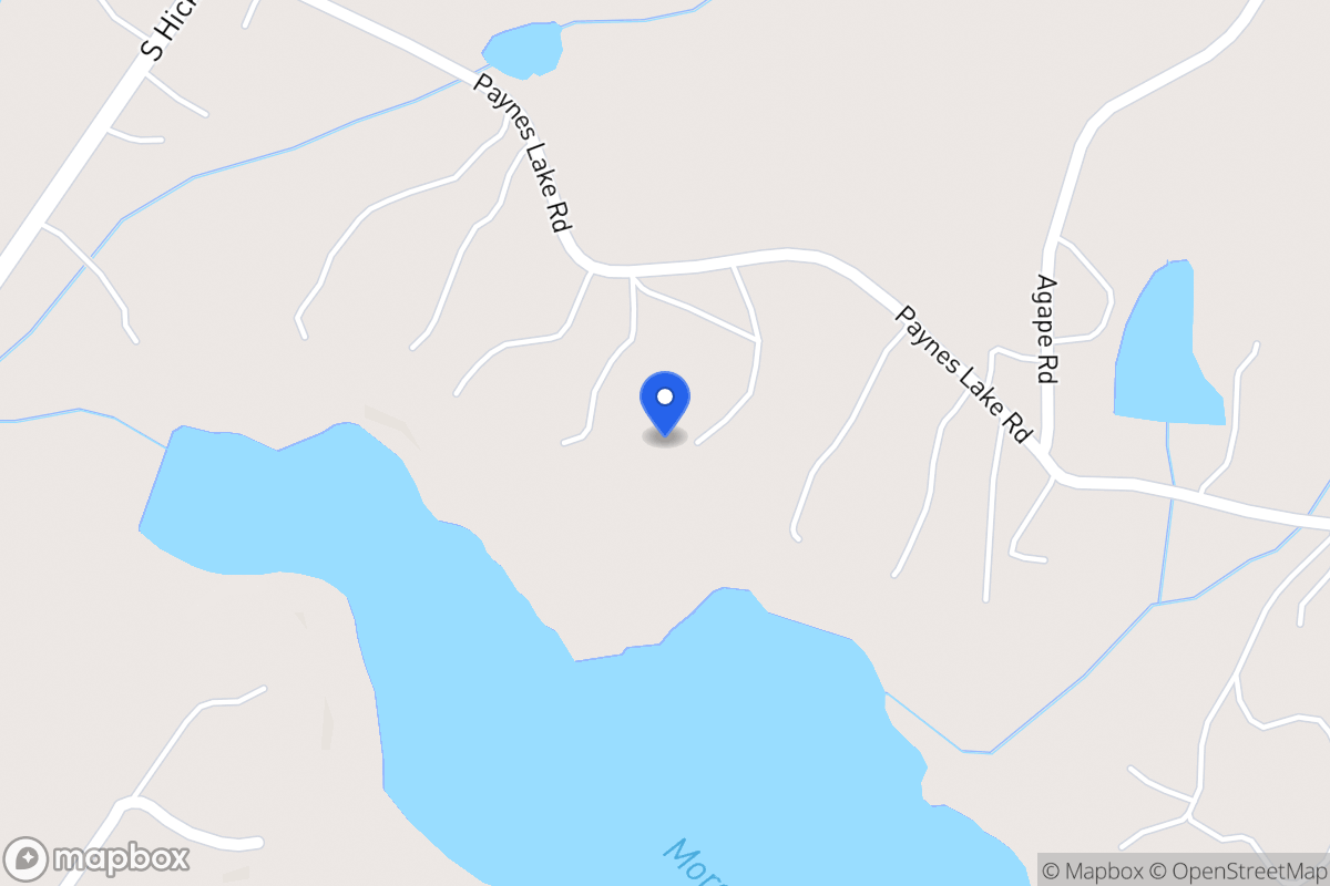 Map of 656 Paynes Lake Rd