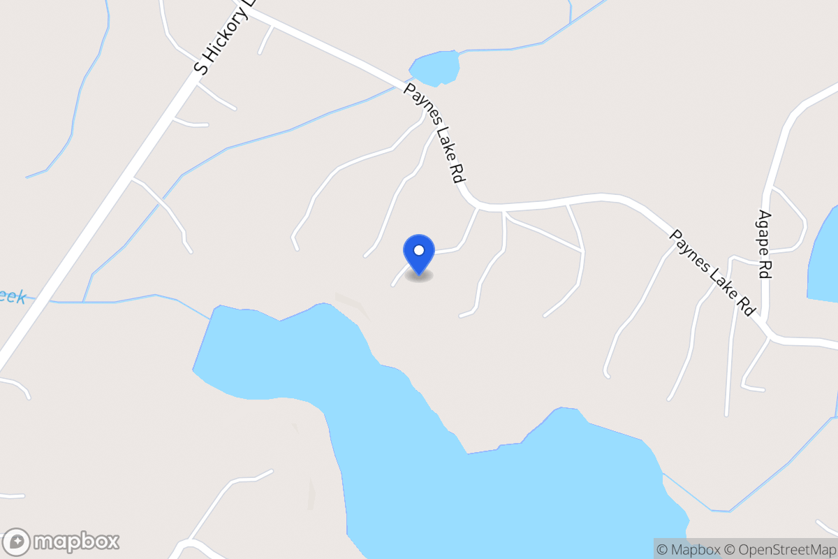 Map of 710 Paynes Lake Rd