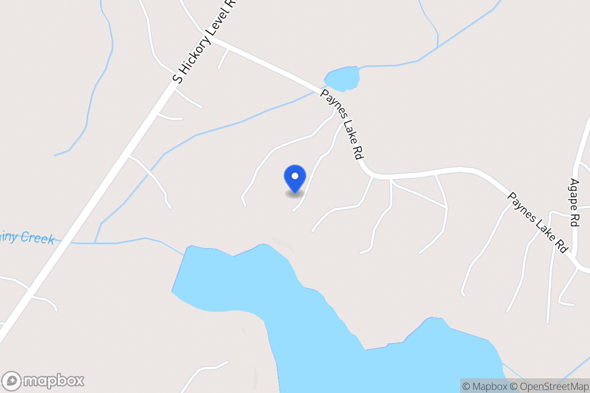 Map of 736 Paynes Lake Rd