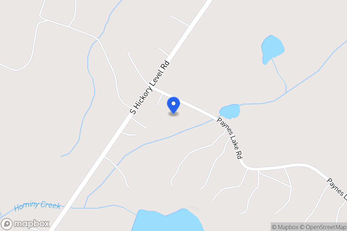 Map of 800 Paynes Lake Rd