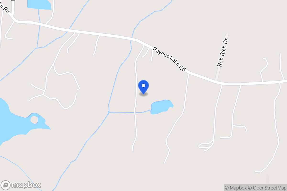 Map of 332 Paynes Lake Rd