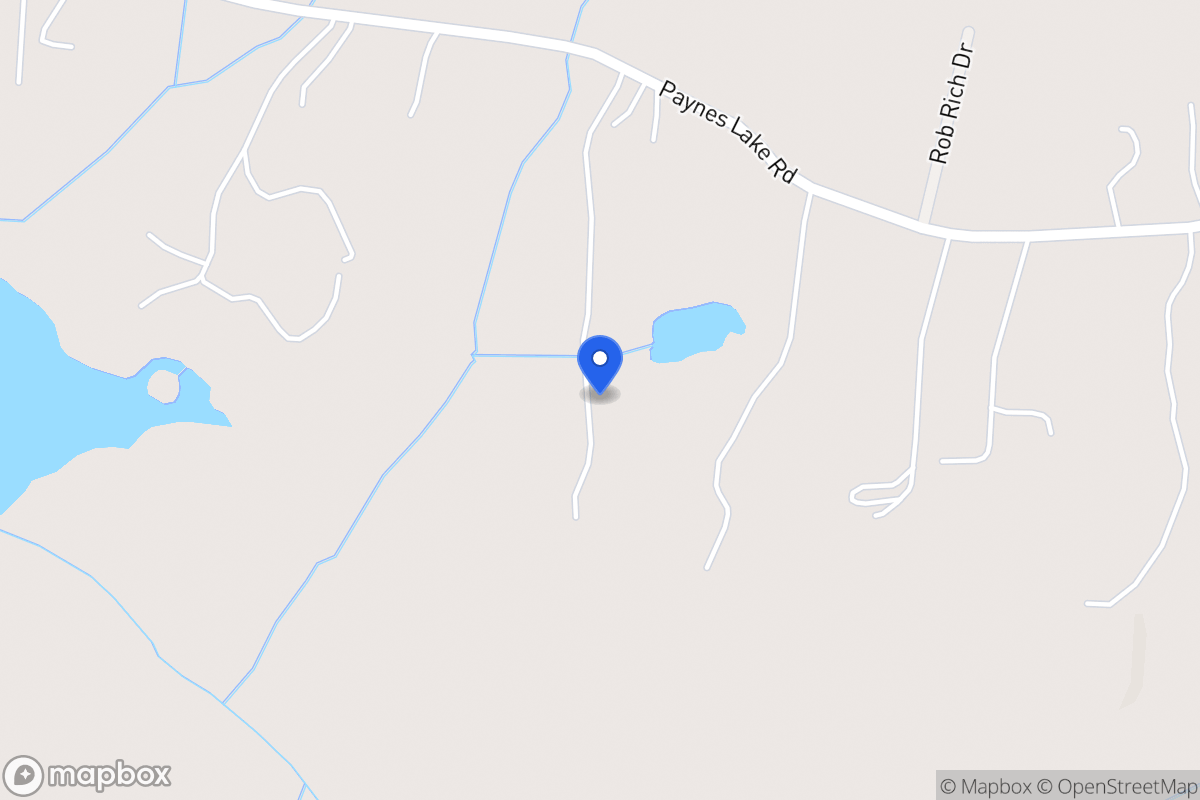 Map of 354 Paynes Lake Rd