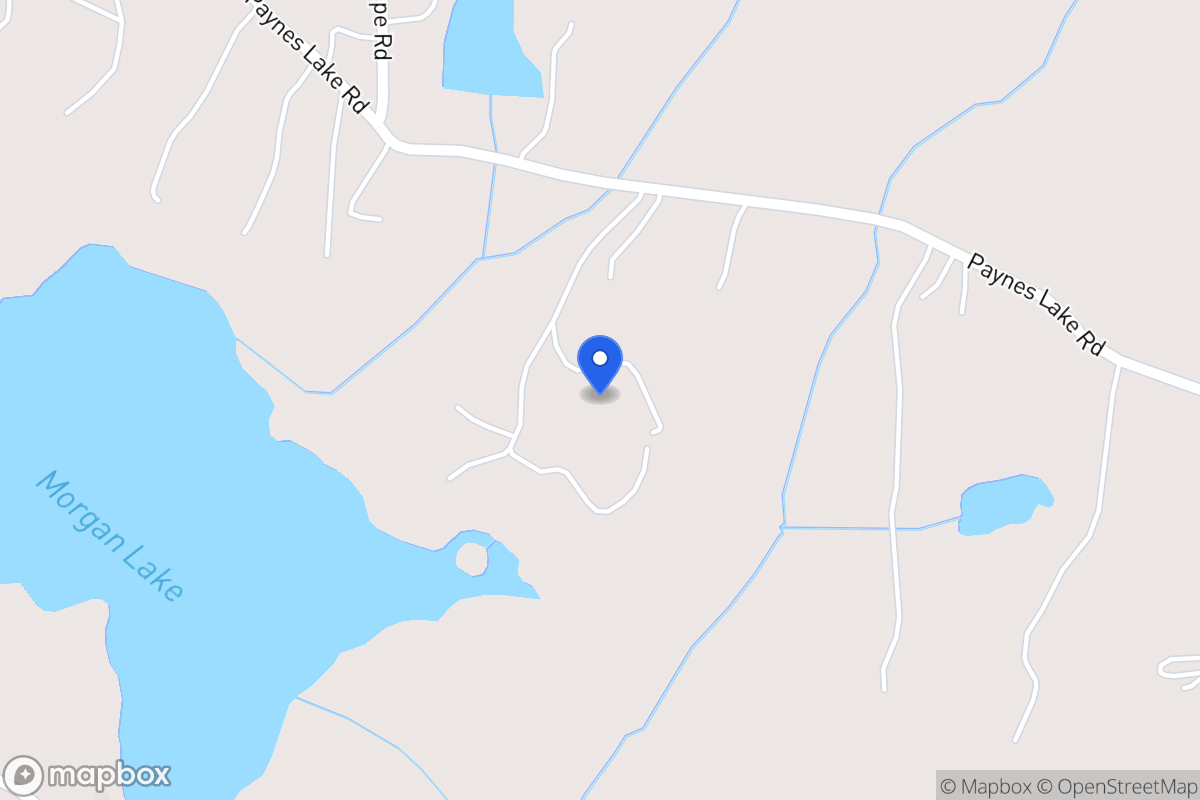 Map of 476 Paynes Lake Rd