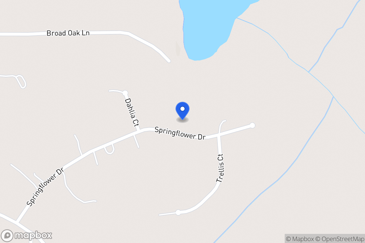 Map of 208 Springflower Dr