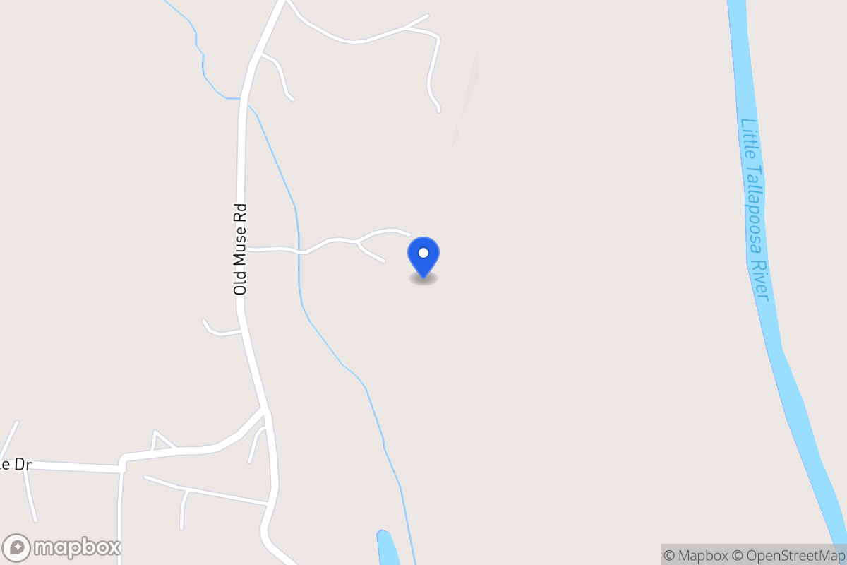 Map of 1021 Old Muse Rd