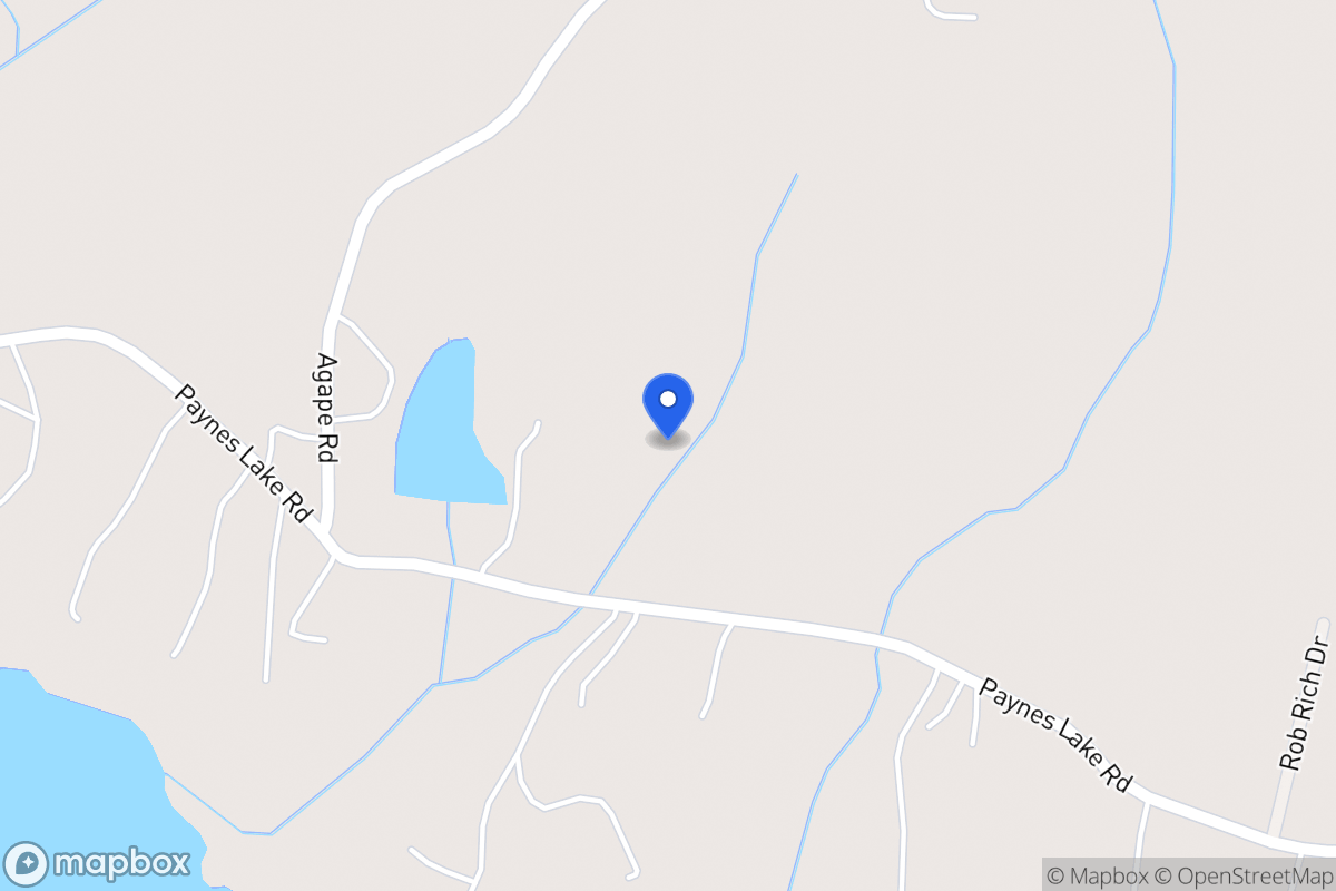 Map of 457 Paynes Lake Rd