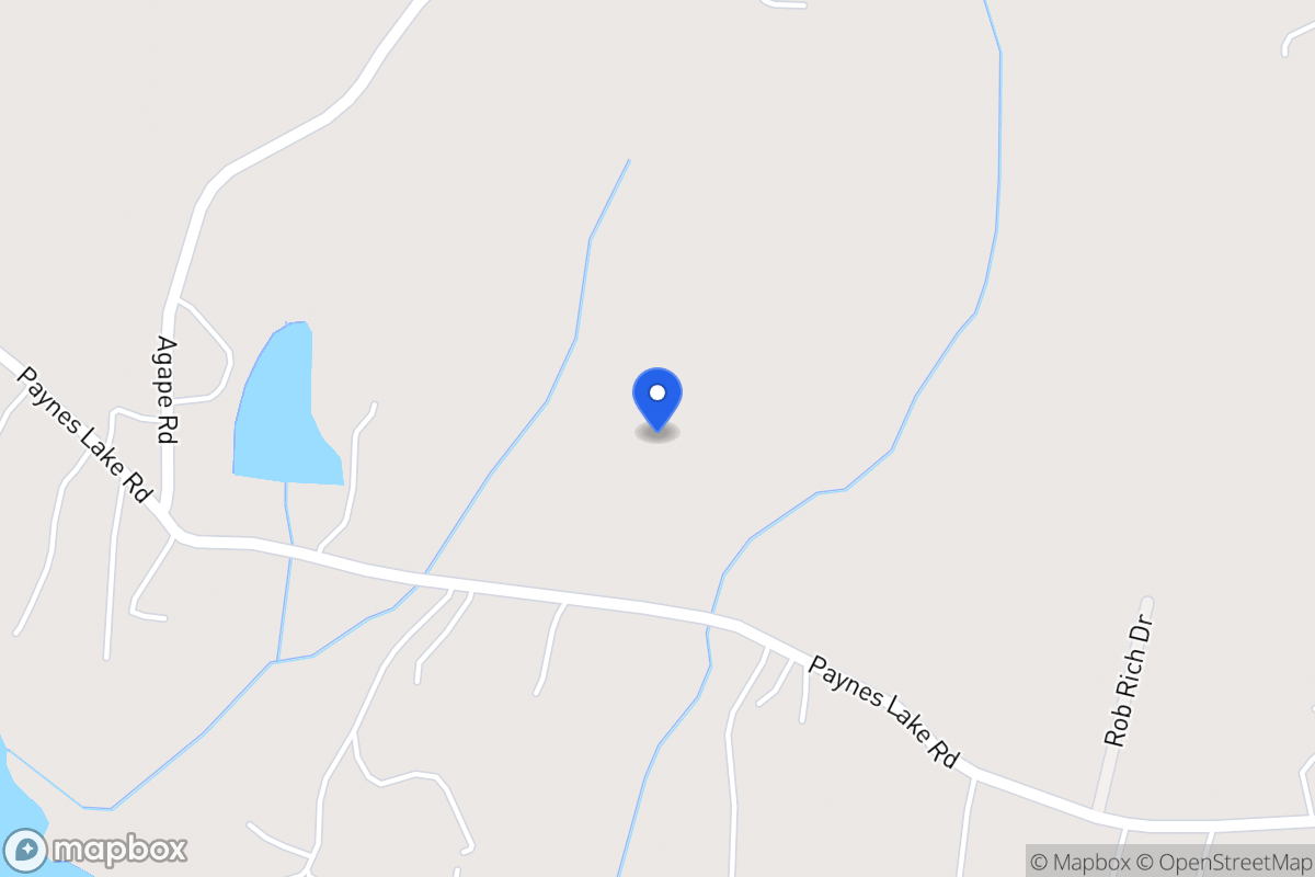 Map of 415 Paynes Lake Rd