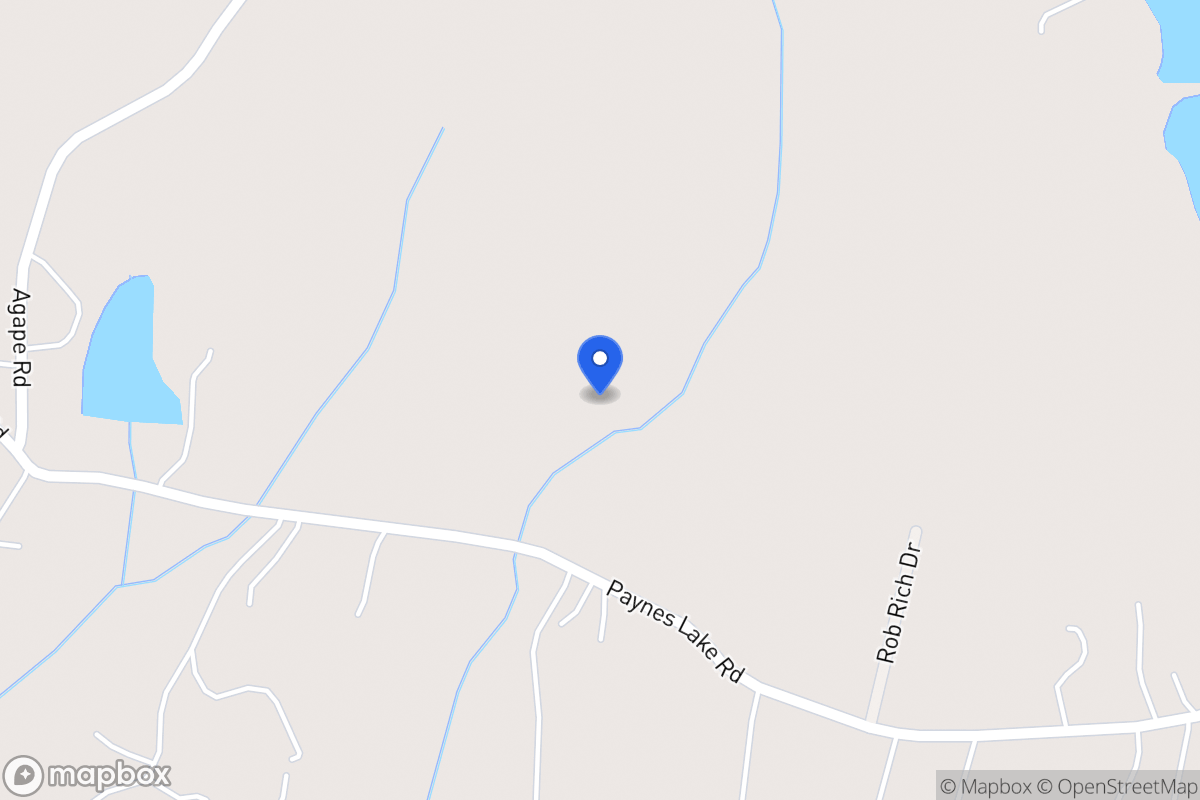 Map of 365 Paynes Lake Rd