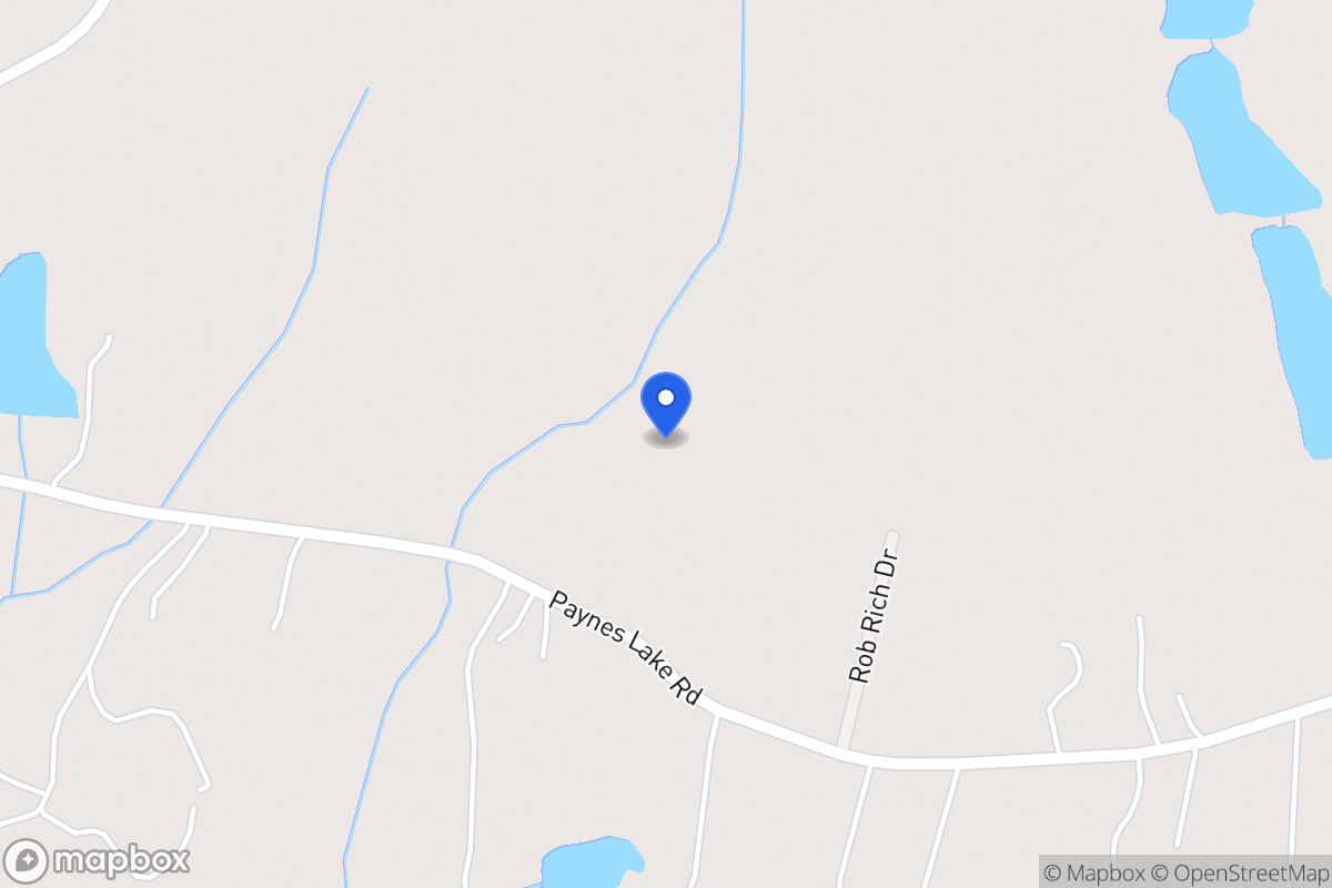 Map of 337 Paynes Lake Rd