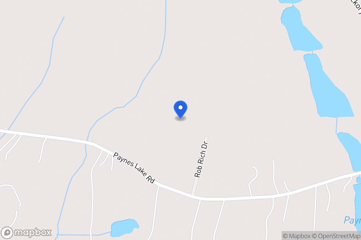Map of 277 Paynes Lake Rd