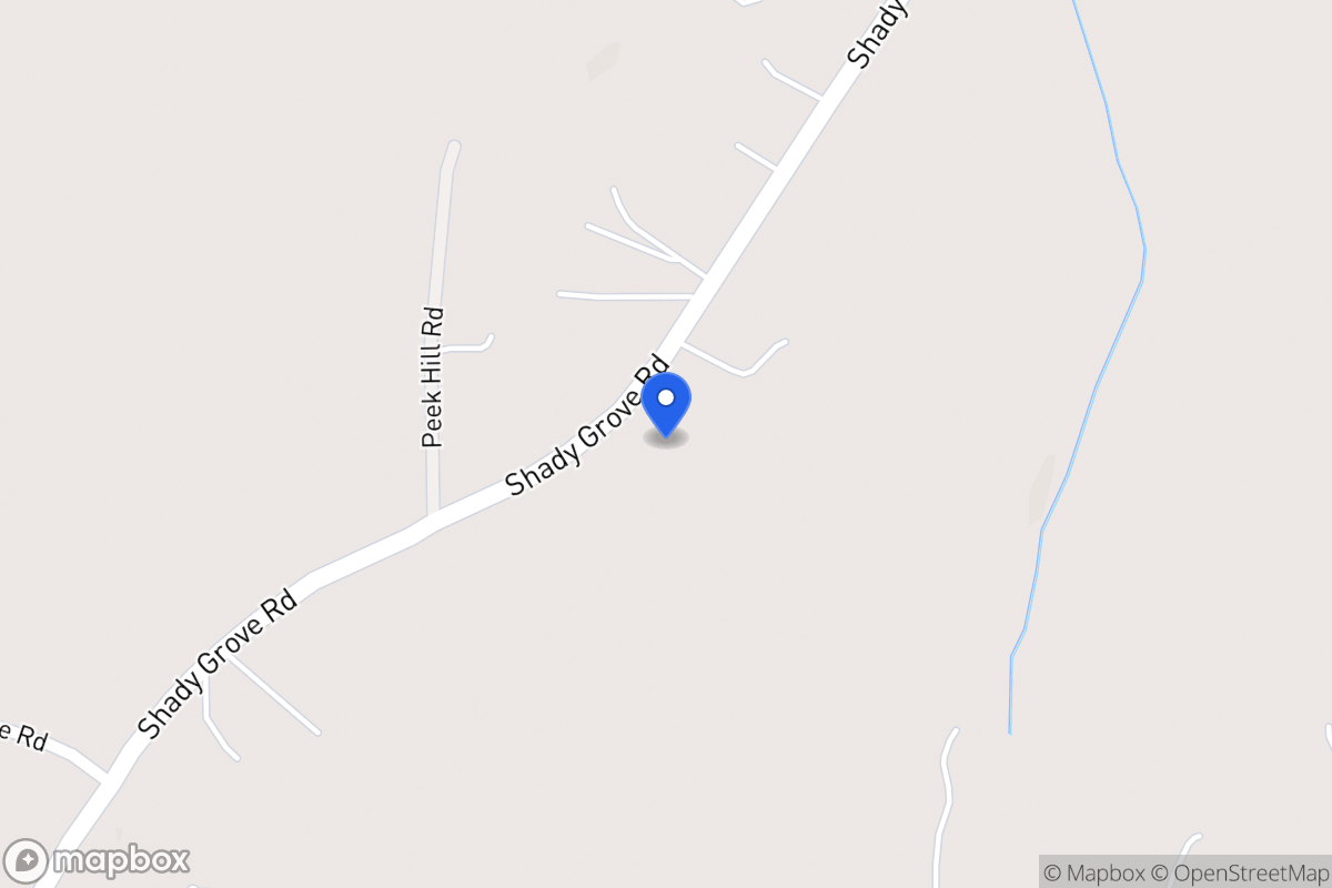 Map of 3305 Shady Grove Rd