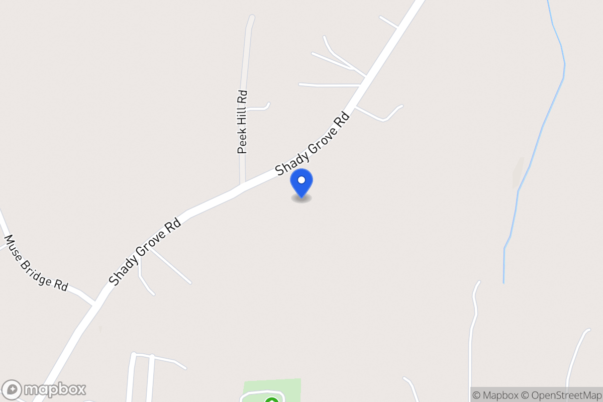 Map of 3257 Shady Grove Rd
