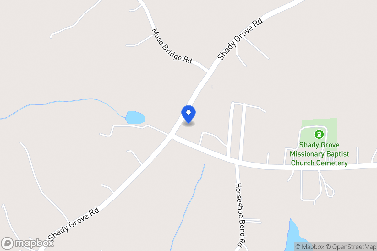 Map of 3053 Shady Grove Rd