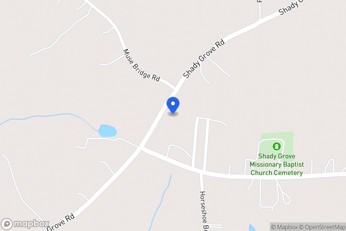 Map of 3083 Shady Grove Rd