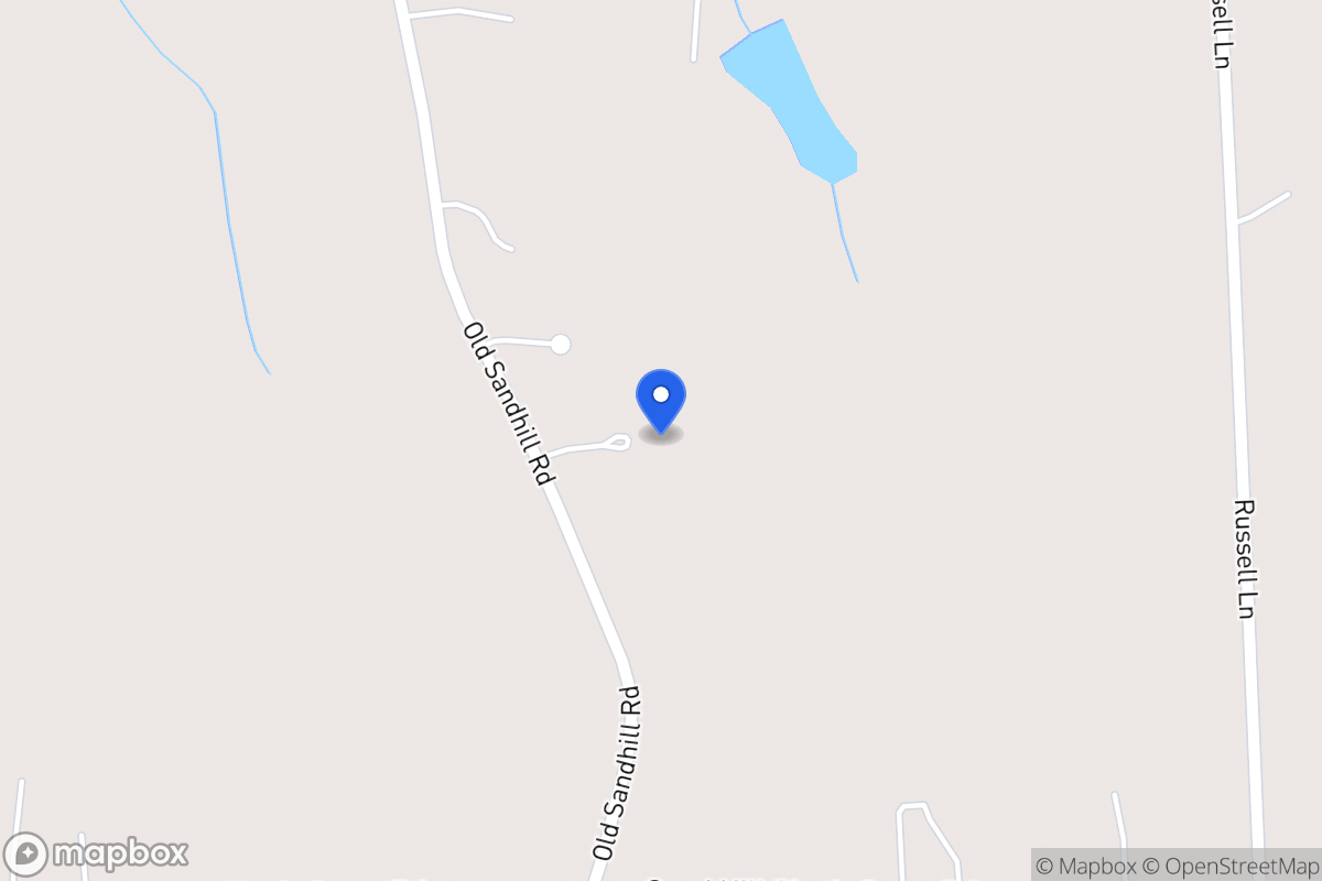 Map of 151 Old Sandhill Rd