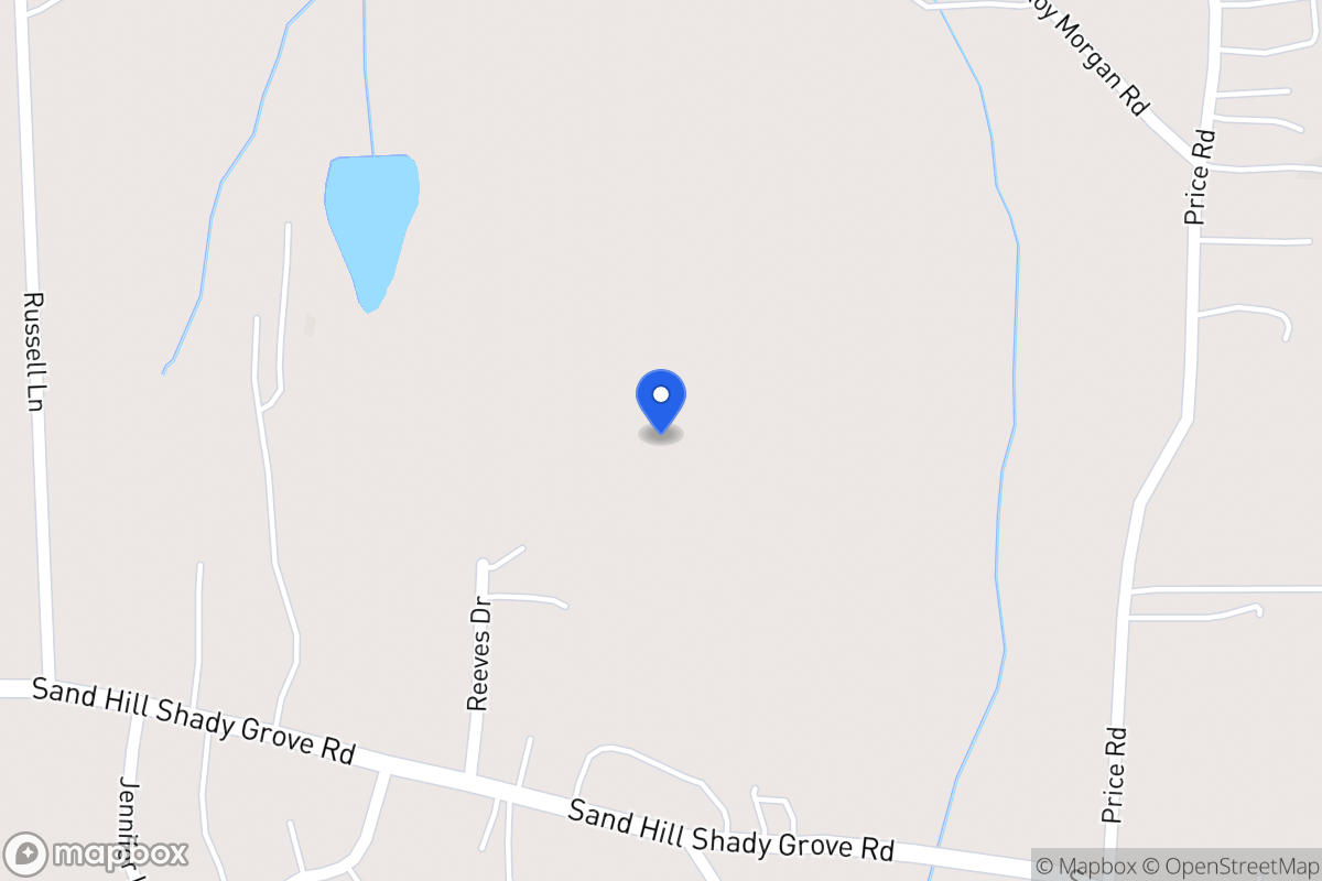 Map of 465 Sandhill Shady Grove Rd