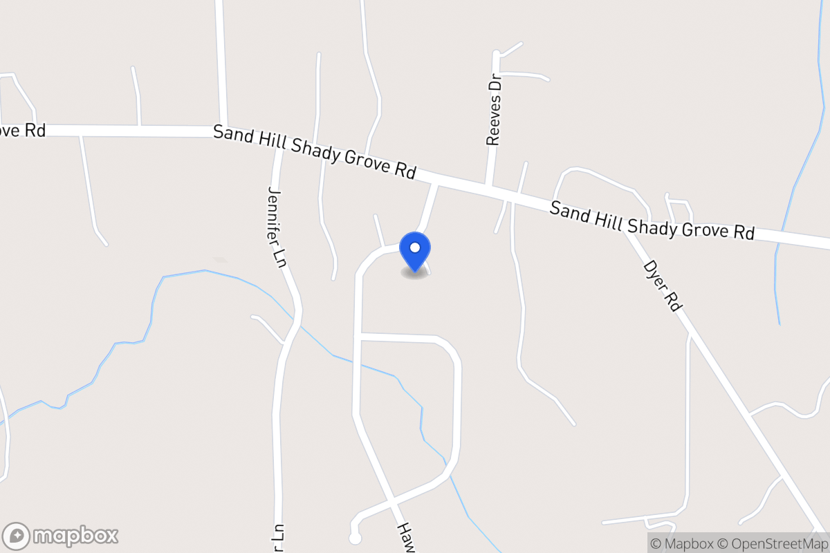 Map of 118 Hawthorn Dr