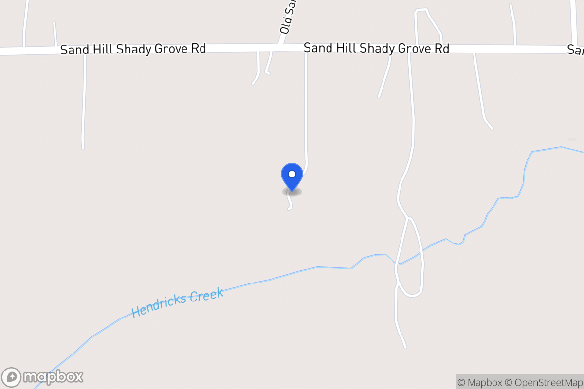 Map of 786 Sandhill Shady Grove Rd