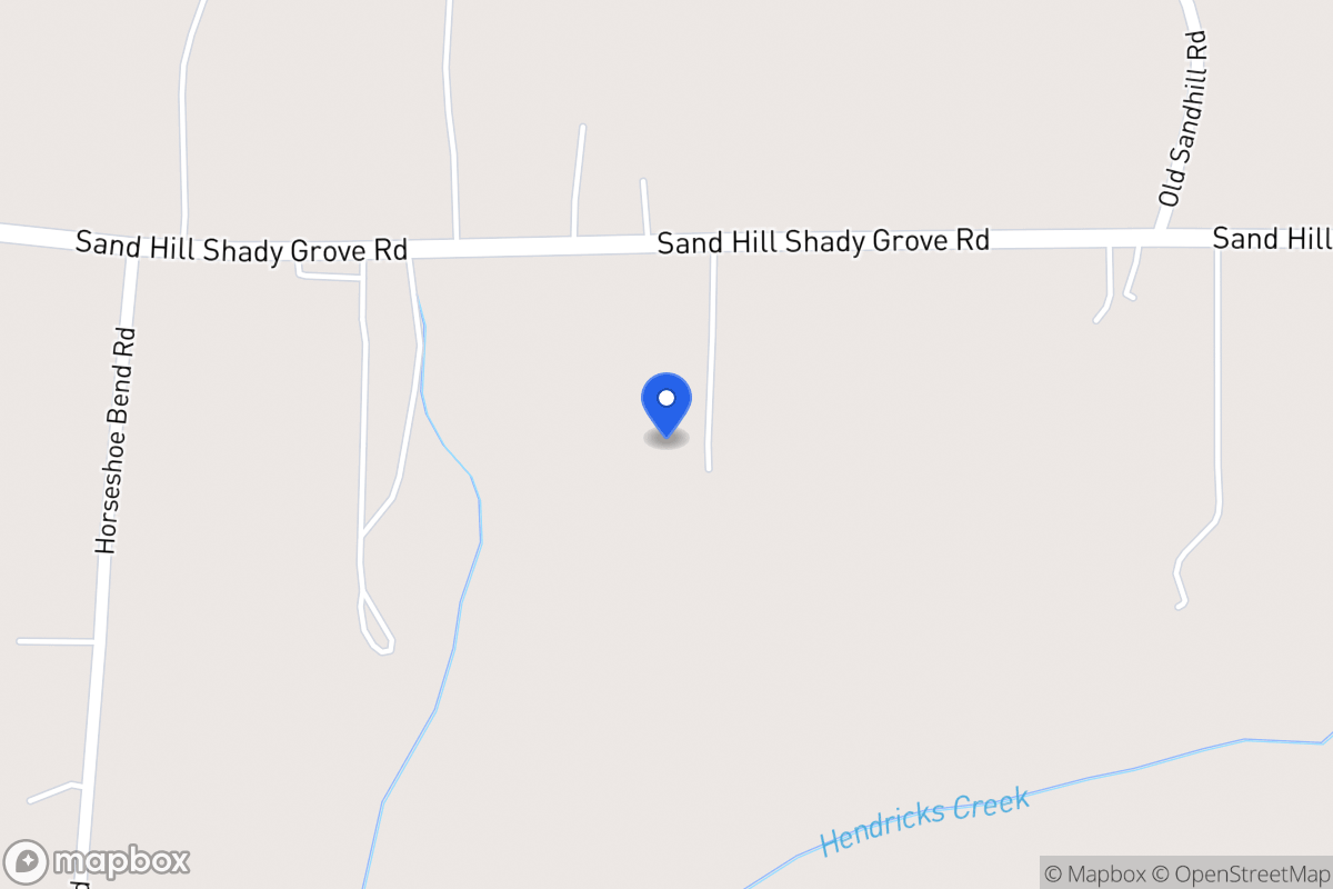 Map of 934 Sandhill Shady Grove Rd