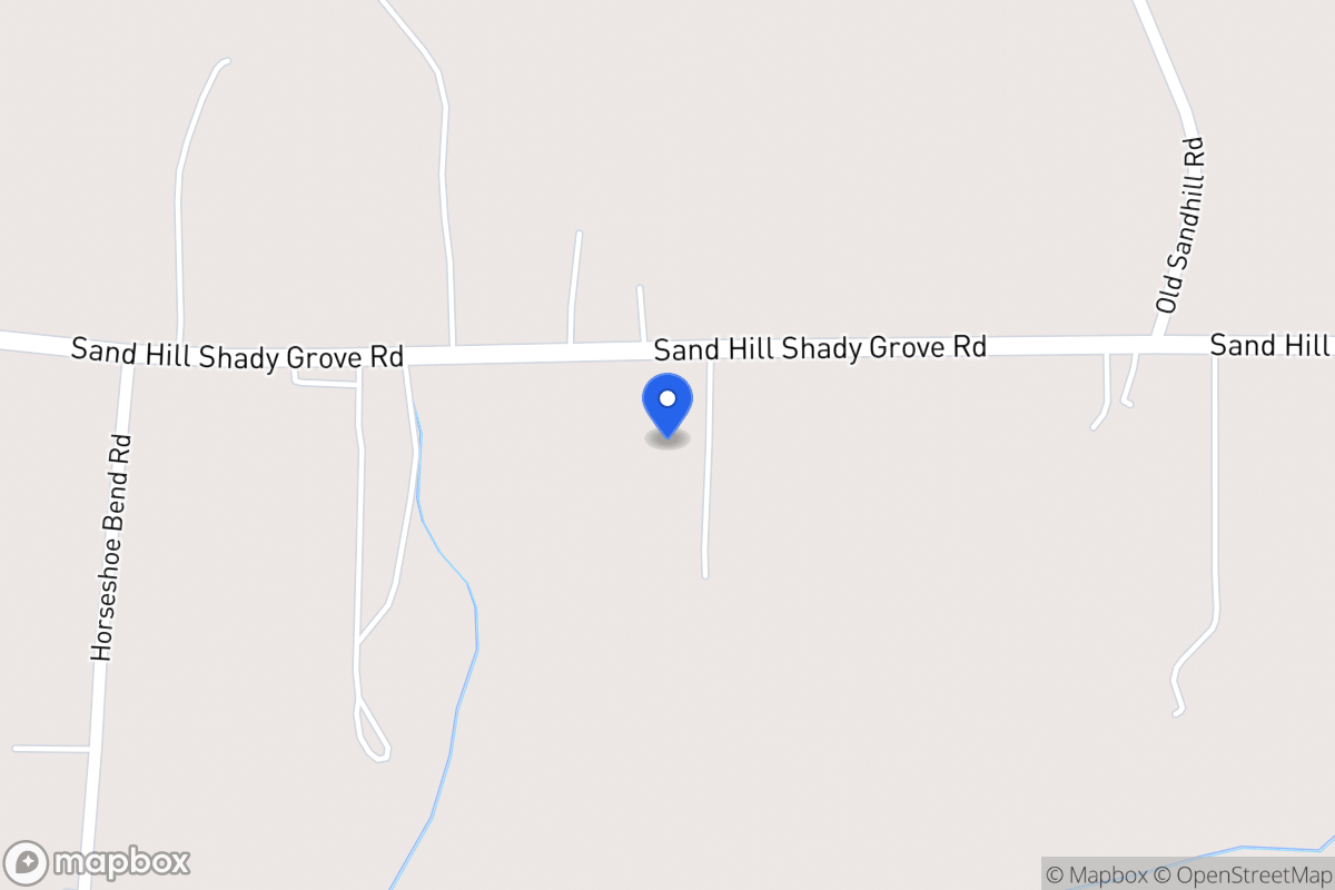Map of 956 Sandhill Shady Grove Rd