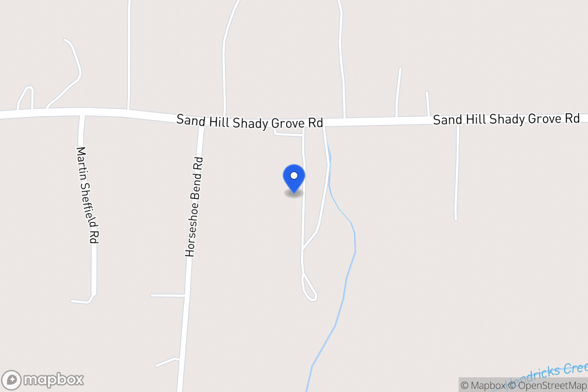 Map of 1056 Sandhill Shady Grove Rd