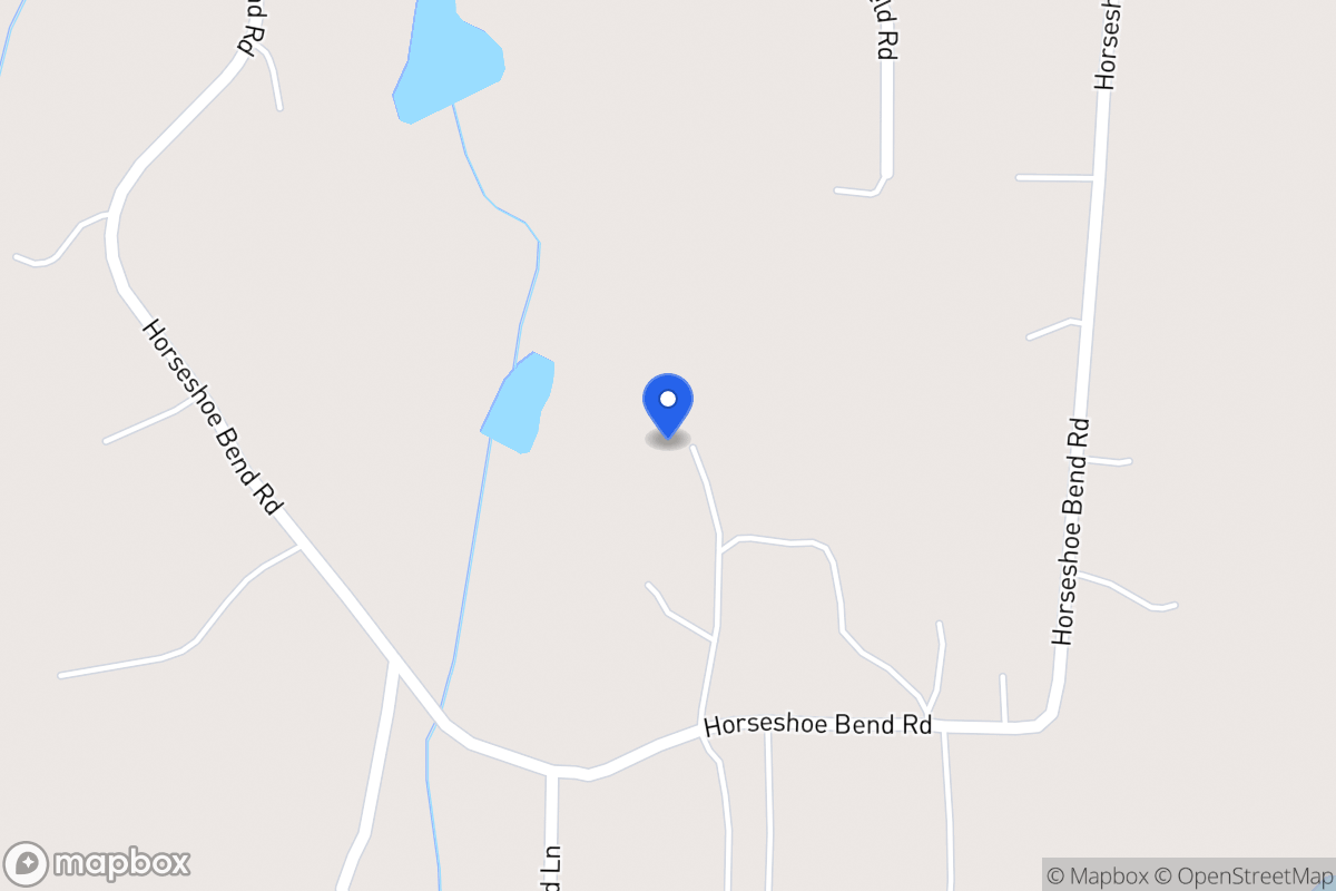 Map of 400 Horseshoe Bend Rd