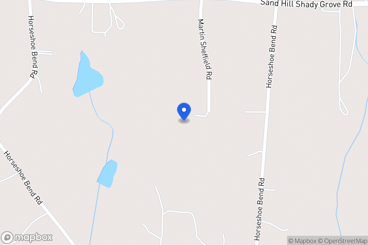 Map of 125 Martin Sheffield Rd