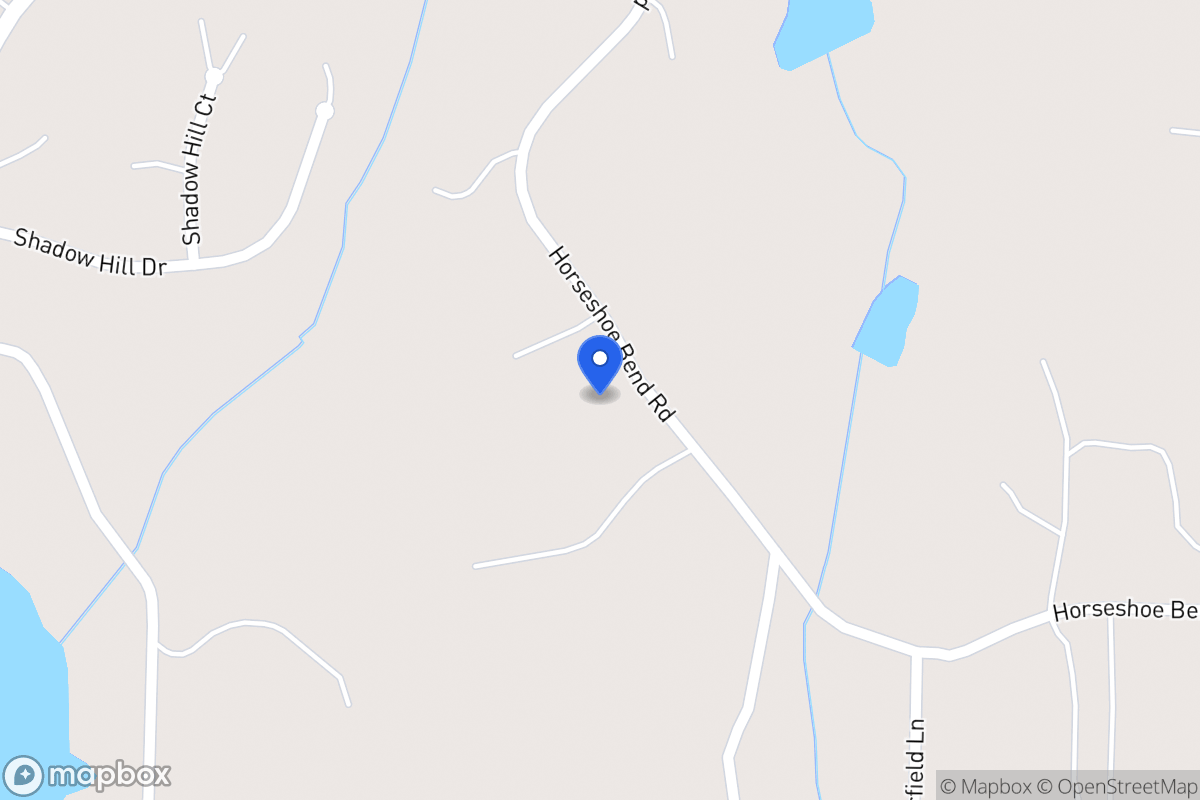 Map of 235 Horseshoe Bend Rd