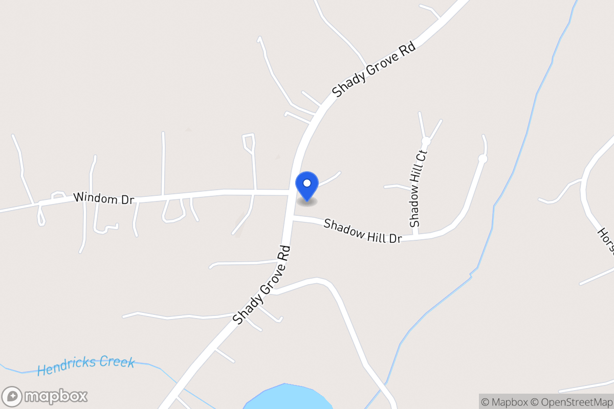 Map of 8 Shadow Hill Dr