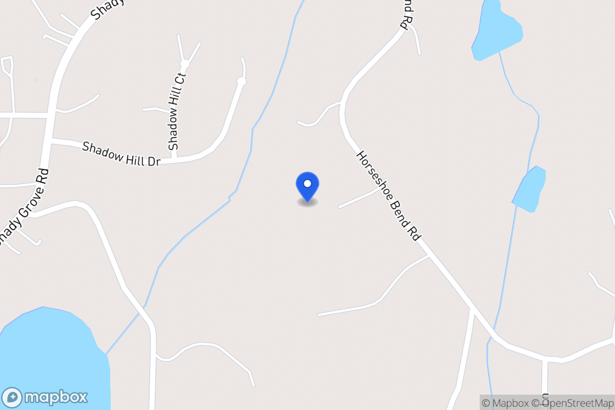 Map of 215 Horseshoe Bend