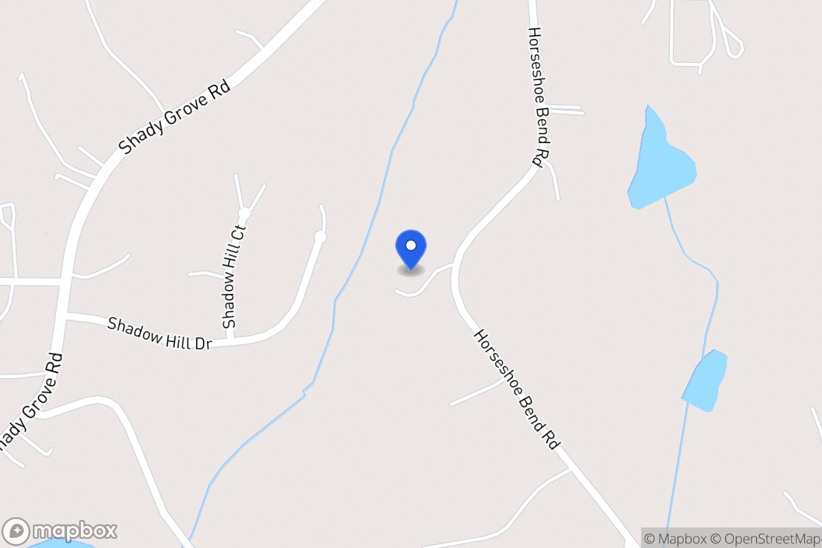 Map of 157 Horseshoe Bend Rd