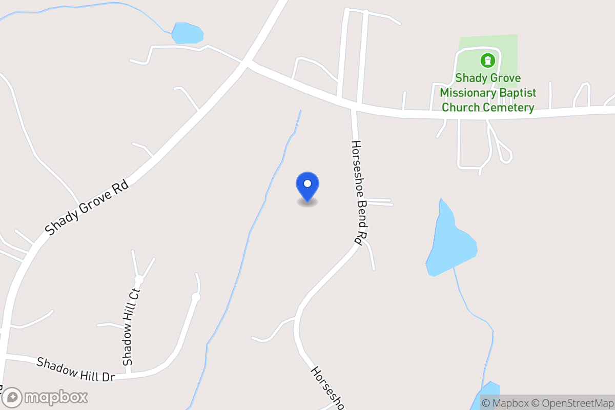Map of 65 Horseshoe Bend Rd