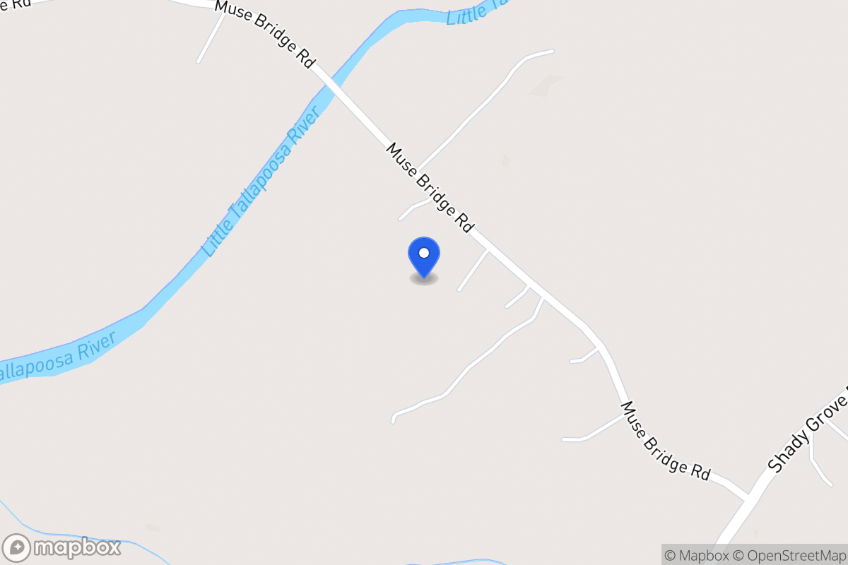 Map of 180 Muse Bridge Rd
